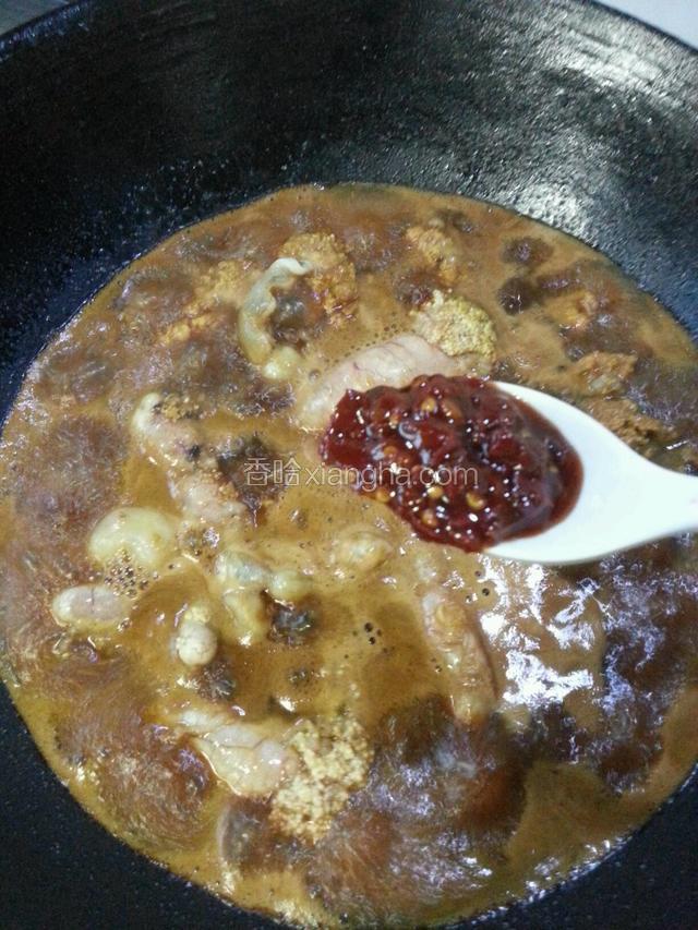 加入豆瓣酱