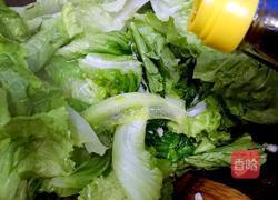 炝生菜的做法图解5