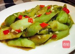 清炒白茄子的做法图解7