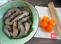 香酥蛋黄虾的做法图解1