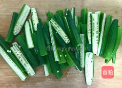 芥末秋葵的做法图解1