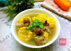 板栗玉米骨头汤的做法图解6