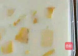 椰汁芒果糕的做法图解4