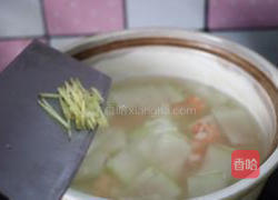 冬瓜虾仁汤的做法图解4