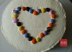 彩虹心形蛋糕的做法图解3