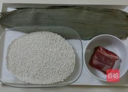 鲜肉粽子的做法图解1