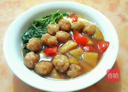 菠萝咕噜肉盖浇面的做法图解9