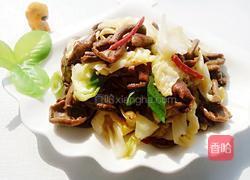 卷心菜炒滑子蘑的做法图解16