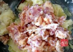 土豆泥碎肉饼的做法图解5
