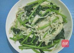 金针菇炒苋菜的做法图解5