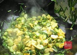 韭菜鸡蛋蚕豆米的做法图解11