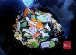 鱿鱼木须蛋的做法图解15