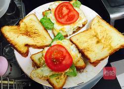 吐司变身汉堡的做法图解2