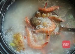 生滚海鲜粥的做法图解5
