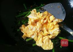 蒜薹鸡蛋的做法图解8