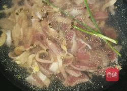 酸豆角炒鸡杂的做法图解4