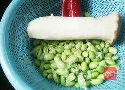 炒青豆的做法图解1