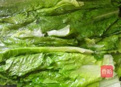 豉汁油麦菜的做法图解5