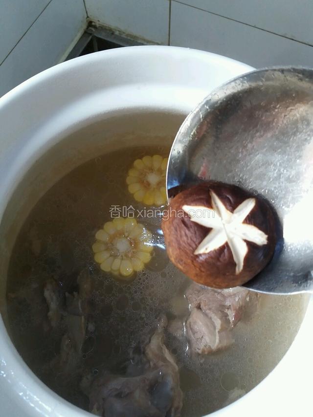 加入香菇