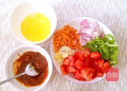西红柿鸡蛋炒年糕的做法图解2