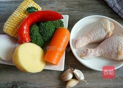 时蔬烤鸡腿肉的做法图解1