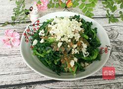 芝麻酱拌茼蒿叶的做法图解4