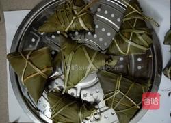 红豆栗子肉粽的做法图解7