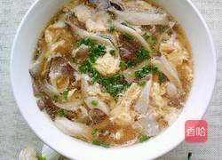 蘑菇鸡蛋汤的做法图解6
