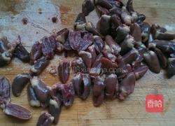 孜然鸡心的做法图解2