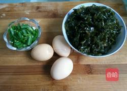 地皮菜炒土鸡蛋的做法图解2