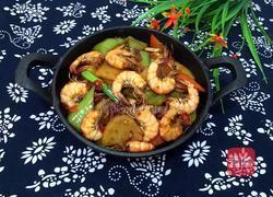 香辣基围虾的做法图解11