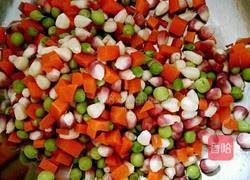 咸蛋糯米饭的做法图解3