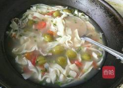新疆羊肉青杏面旗子汤饭的做法图解8