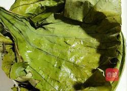 荷叶糯米蒸排骨的做法图解6