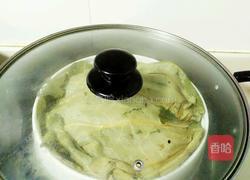 荷叶糯米蒸排骨的做法图解9