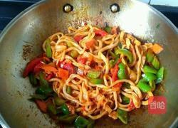 炒拉条的做法图解13