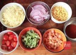 平底锅披萨的做法图解2