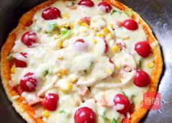 平底锅披萨的做法图解10