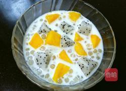 香芒火龙果西米露的做法图解9