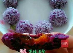 糯米紫薯球的做法图解6