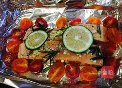 迷迭香酱汁三文鱼的做法图解10