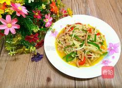 金针菇炒肉的做法图解7