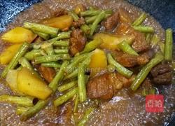 土豆豆角炖肉的做法图解17