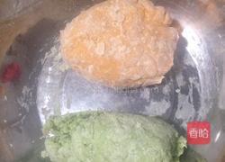 青汁胡萝卜蝴蝶面的做法图解3