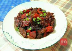 胡萝卜烧牛肉的做法图解9