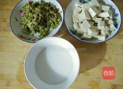 槐花豆腐的做法图解2