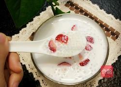 草莓西米露的做法图解7