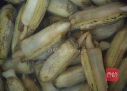 清蒸蛏子的做法图解1