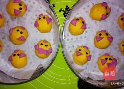 南瓜豆沙小猪包的做法图解14