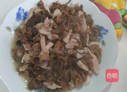 肉丝炒干笋的做法图解4